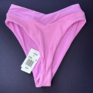 L*Space Court Bitsy Bikini Bottom (S) (NWT)